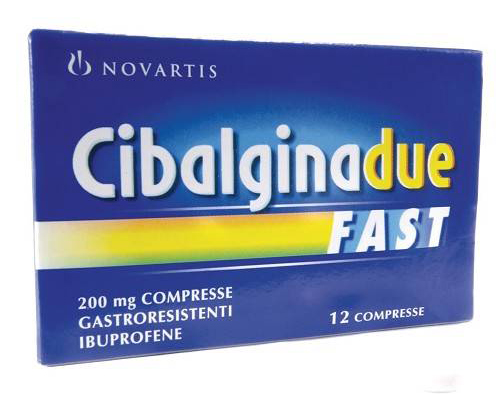 CIBALGINA DUE FAST*12CPR 200MG - Farmacia Mastrangelo 