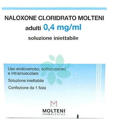 NALOXONE CLOR MOLT*F 0,4MG 1ML - Farmacia Mastrangelo 