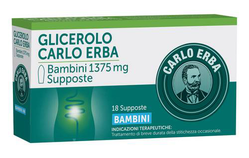 GLICEROLO*BB 18SUPP 1375MG - Farmacia Mastrangelo 