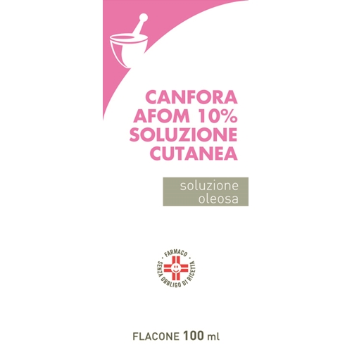 CANFORA AFOM*10% SOL OL 100ML - Farmacia Mastrangelo 