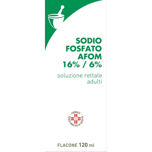 SODIO FOSFATO AFOM*120ML+CAN - Farmacia Mastrangelo 