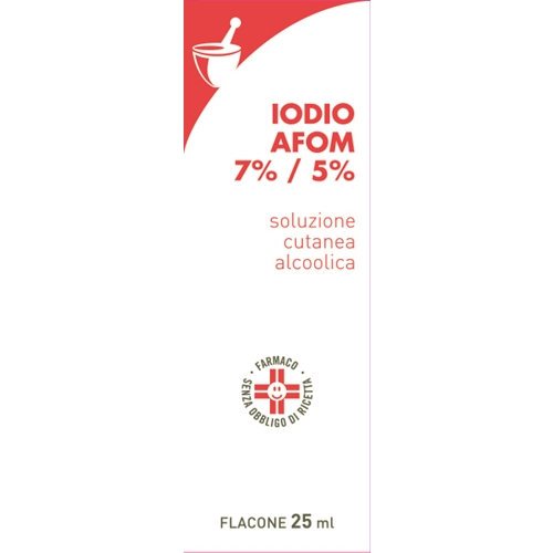 IODIO SOL ALCO I AFOM*25ML - Farmacia Mastrangelo 
