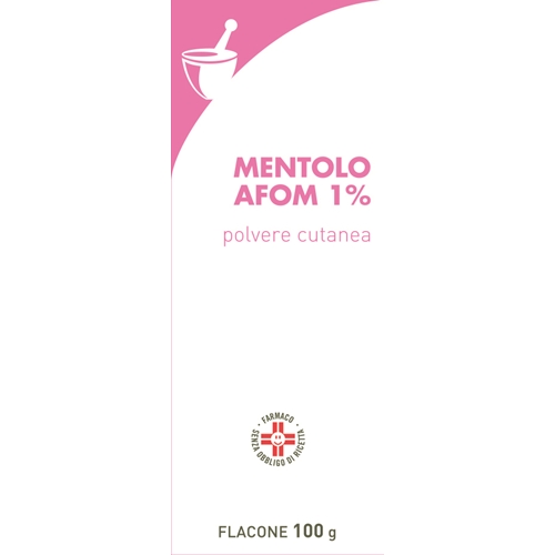 MENTOLO FARM*1% 100G POLV CUT - Farmacia Mastrangelo 