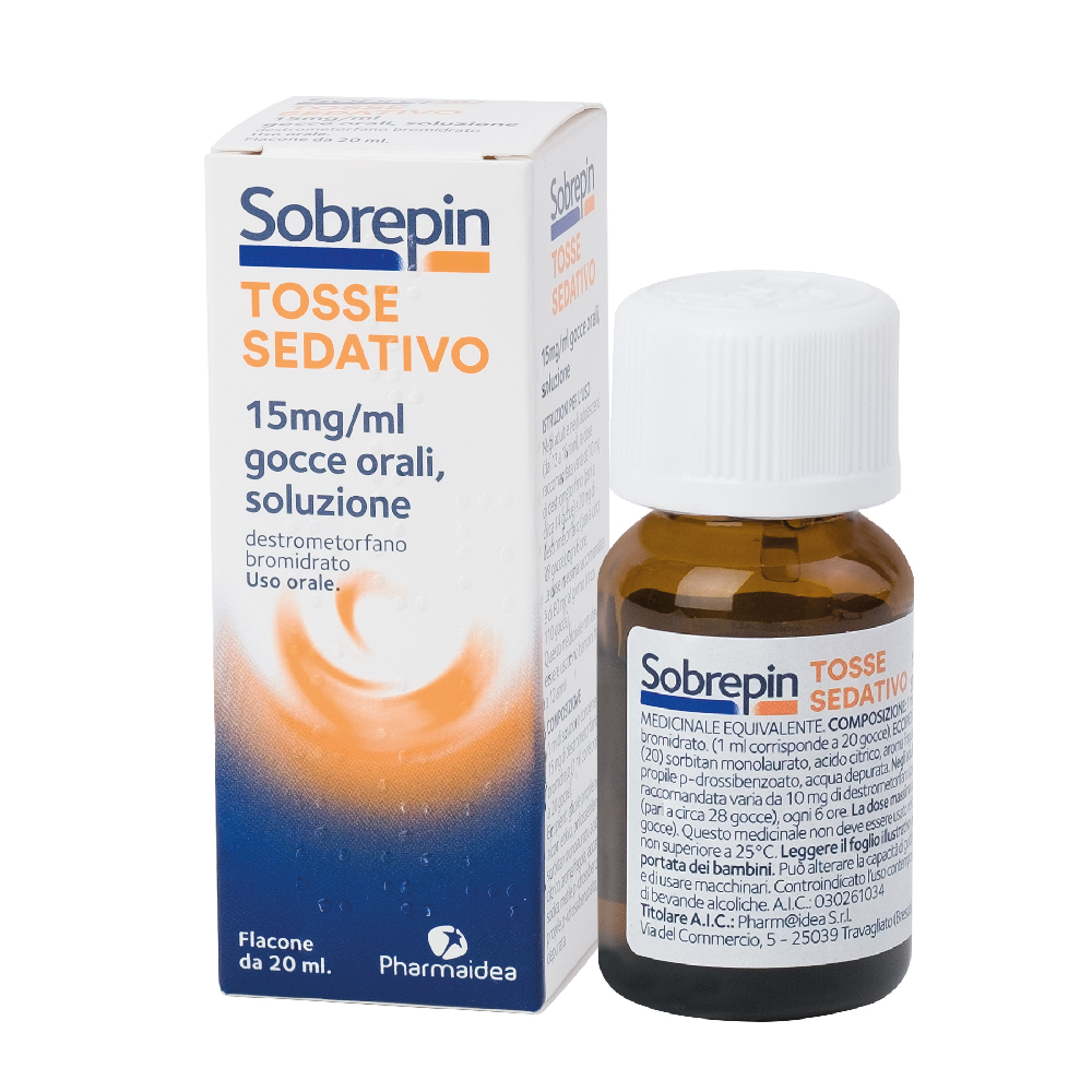 SOBREPIN TOSSE SEDATIVO*20ML - Farmacia Mastrangelo 