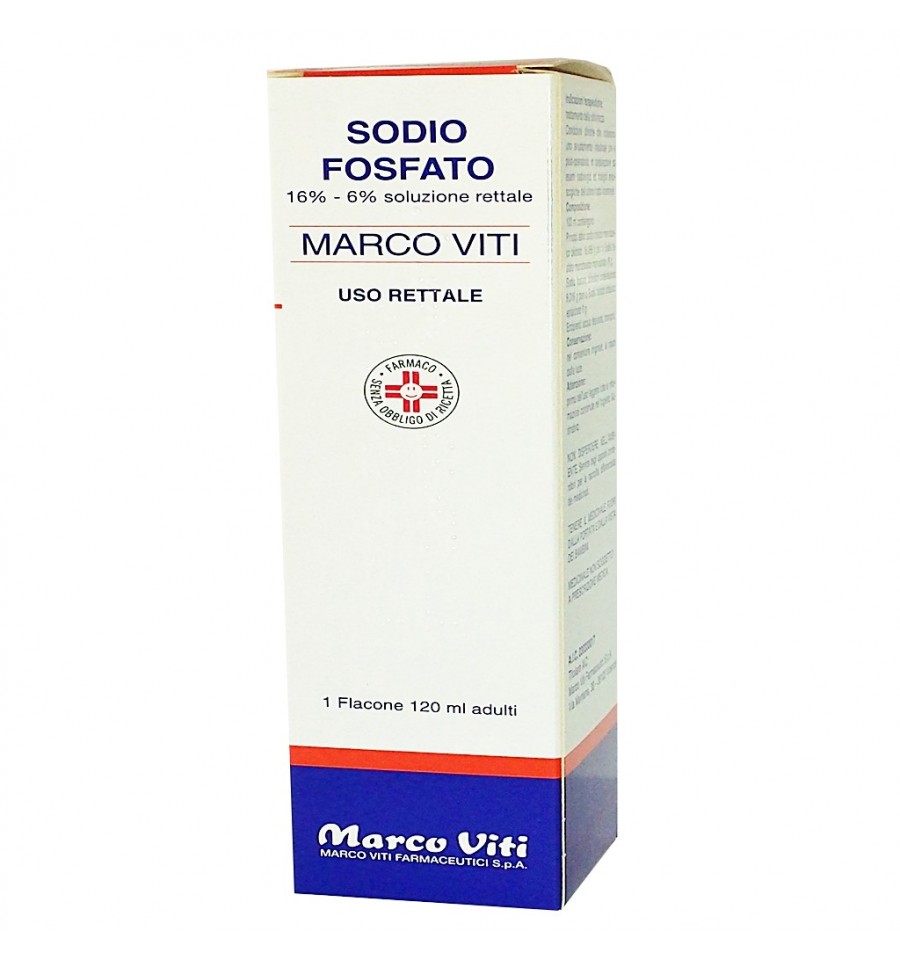SODIO FOSFATO MV*SOL RET 120ML - Farmacia Mastrangelo 