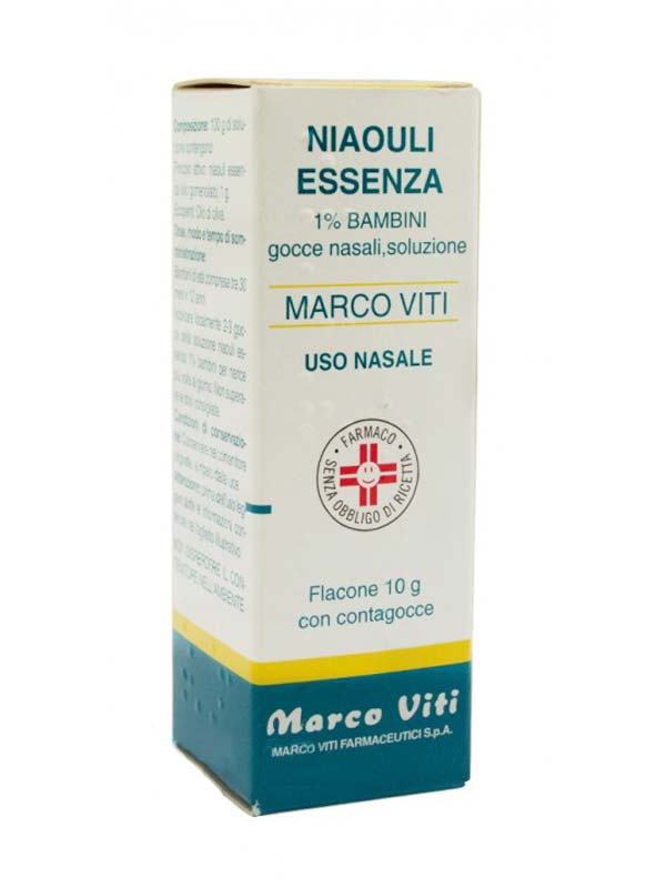 NIAOULI ESSENZA MV*1% GTT 10G - Farmacia Mastrangelo 
