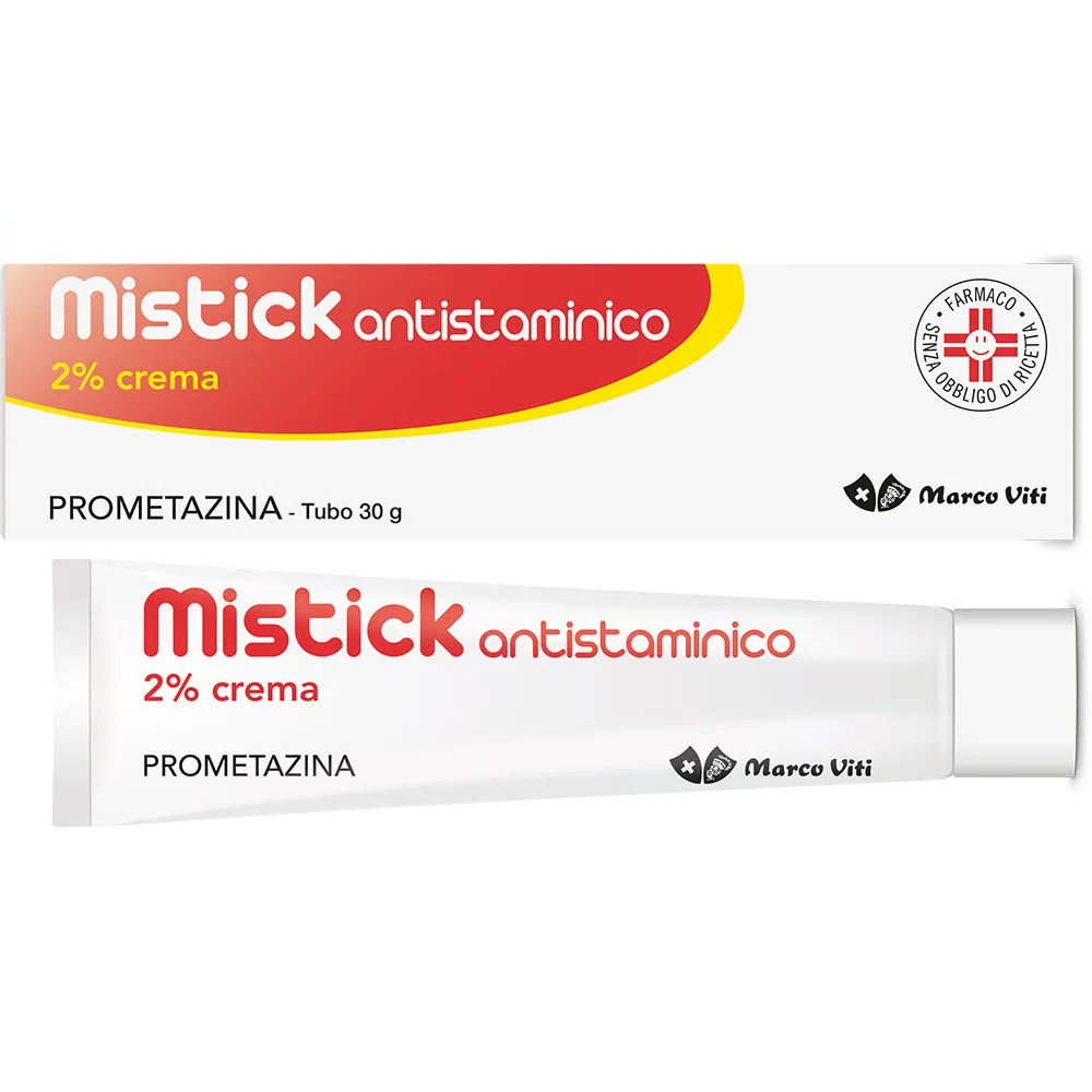 MISTICK ANTISTAMINICO MV*2% CR - Farmacia Mastrangelo 