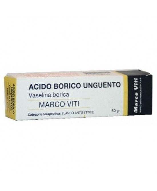 ACIDO BORICO MV*3% UNG 30G - Farmacia Mastrangelo 