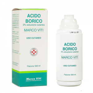 ACIDO BORICO MV*3% 500ML - Farmacia Mastrangelo 