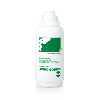 ACIDO BORICO*SOL CUT 3% 500ML - Farmacia Mastrangelo 