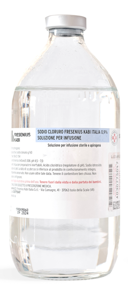 SODIO CLORURO FKI*0,9% 500ML - Farmacia Mastrangelo 