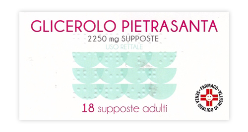 GLICEROLO*AD 18SUPP 2250MG - Farmacia Mastrangelo 