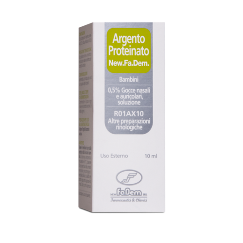 ARGENTO PROTEINATO*0,5% 10ML - Farmacia Mastrangelo 