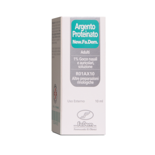 ARGENTO PROTEINATO*1% 10ML - Farmacia Mastrangelo 