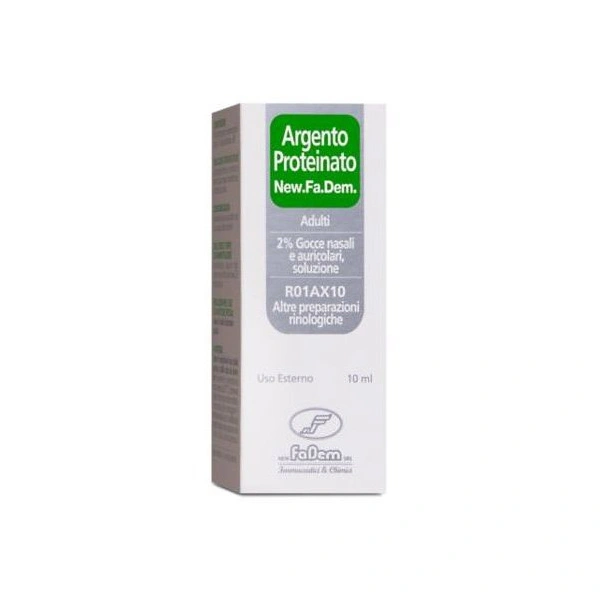 ARGENTO PROTEINATO*2% 10ML - Farmacia Mastrangelo 