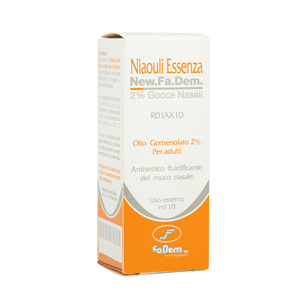 NIAOULI ESSENZA*2% GTT 10ML - Farmacia Mastrangelo 