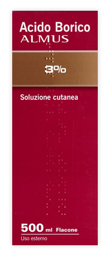 ACIDO BORICO ALM*3% 500ML - Farmacia Mastrangelo 