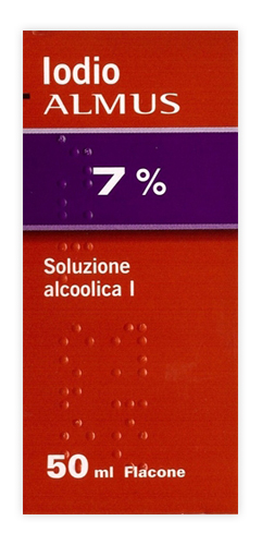 IODIO ALMUS*50ML 7%+5% - Farmacia Mastrangelo 