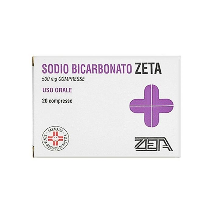 SODIO BICARB*20CPR 500MG - Farmacia Mastrangelo 