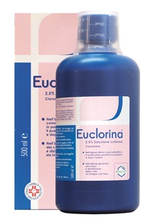 EUCLORINA 2,5%*1FL 500ML - Farmacia Mastrangelo 