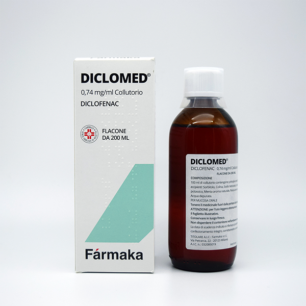 DICLOMED*COLLUT 1FL 200ML - Farmacia Mastrangelo 
