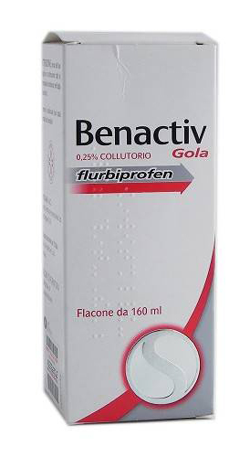 BENACTIV GOLA*COLLUT 160ML 2,5 - Farmacia Mastrangelo 
