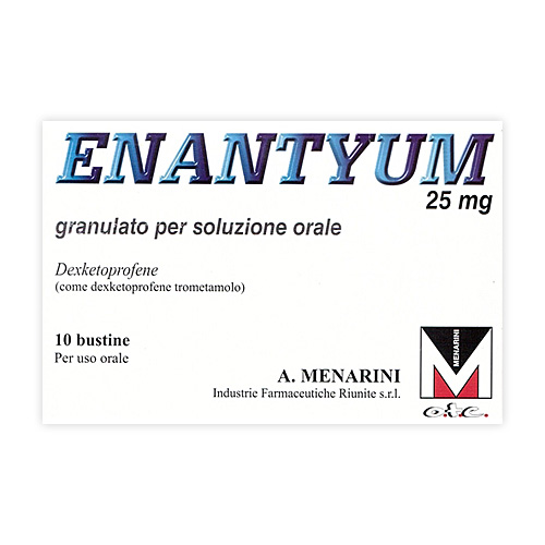 ENANTYUM*10BUST OS GRAT 25MG - Farmacia Mastrangelo 