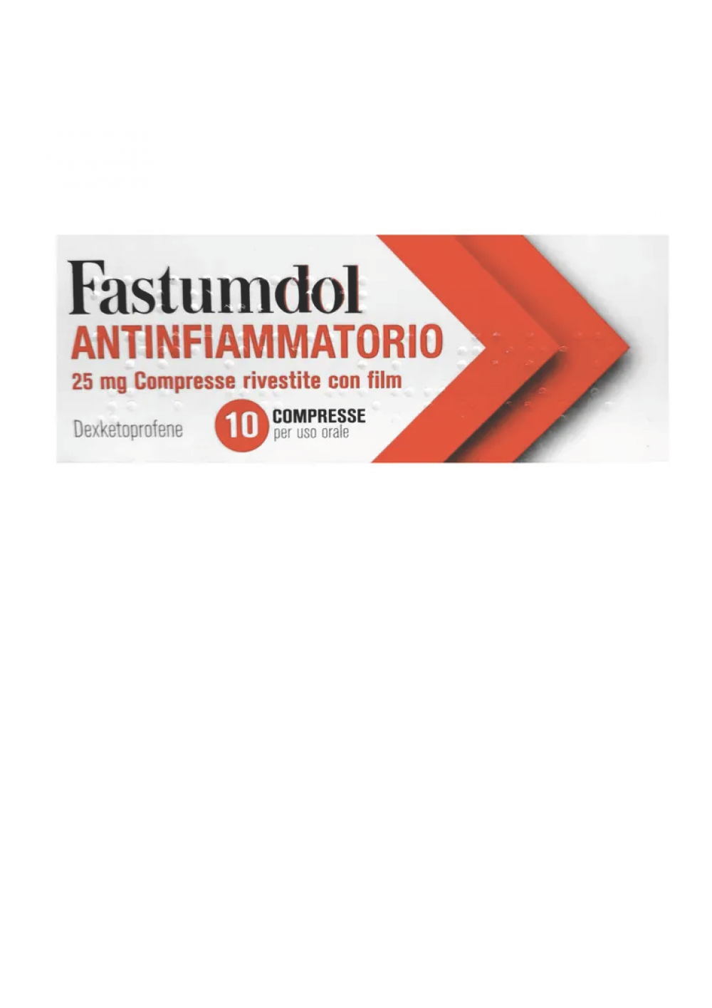 FASTUMDOL ANTINF*10CPR 25MG - Farmacia Mastrangelo 