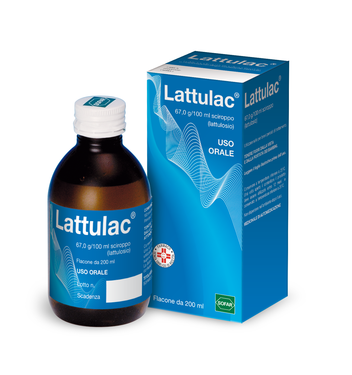 LATTULAC*SCIR 200ML 67G/100ML - Farmacia Mastrangelo 