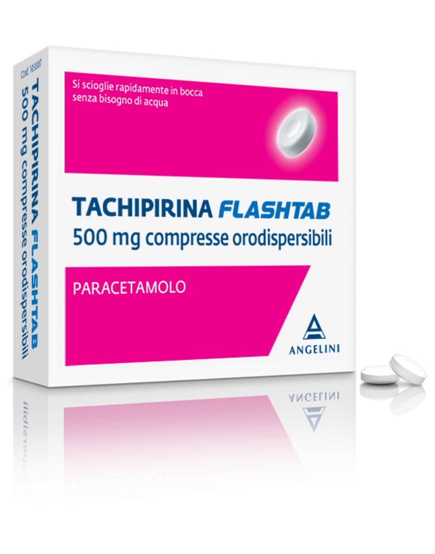 TACHIPIRINA FLASHTAB*16CPR 500 - Farmacia Mastrangelo 