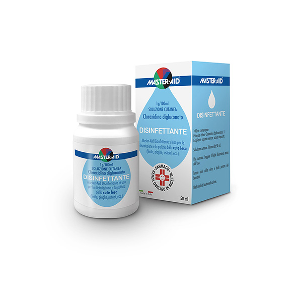 MASTER AID DISINF*SOLUZ 50ML - Farmacia Mastrangelo 