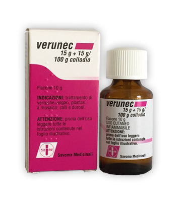 VERUNEC*FL 15G+15G/100G COLLOD - Farmacia Mastrangelo 