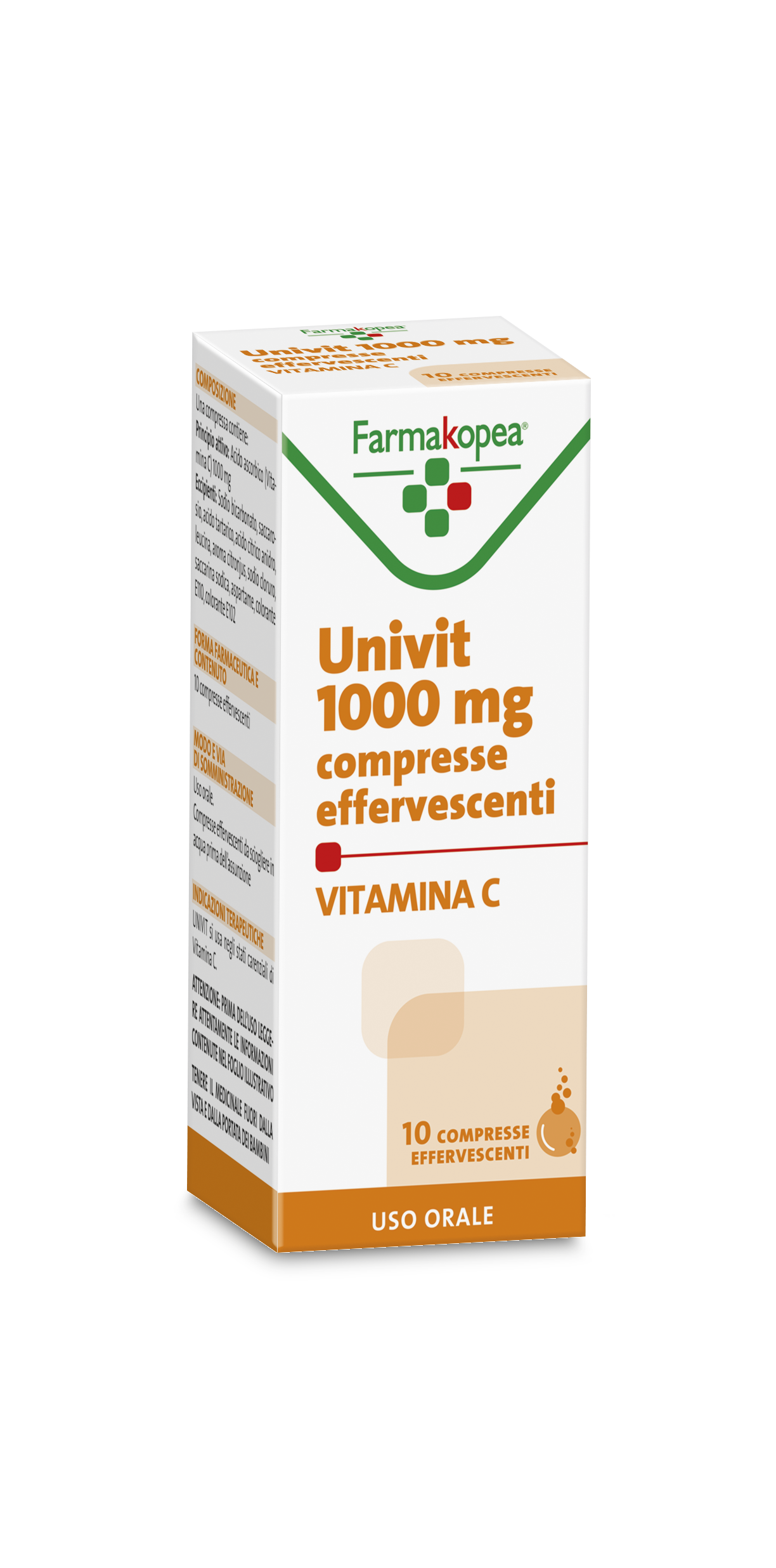 UNIVIT*10CPR EFF 1000MG - Farmacia Mastrangelo 