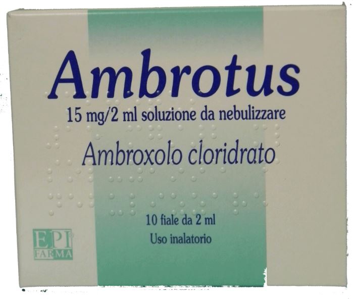 AMBROTUS*NEBUL 10F 15MG 2ML - Farmacia Mastrangelo 