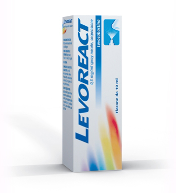 LEVOREACT*SPRAY NAS 10ML 0,5MG - Farmacia Mastrangelo 
