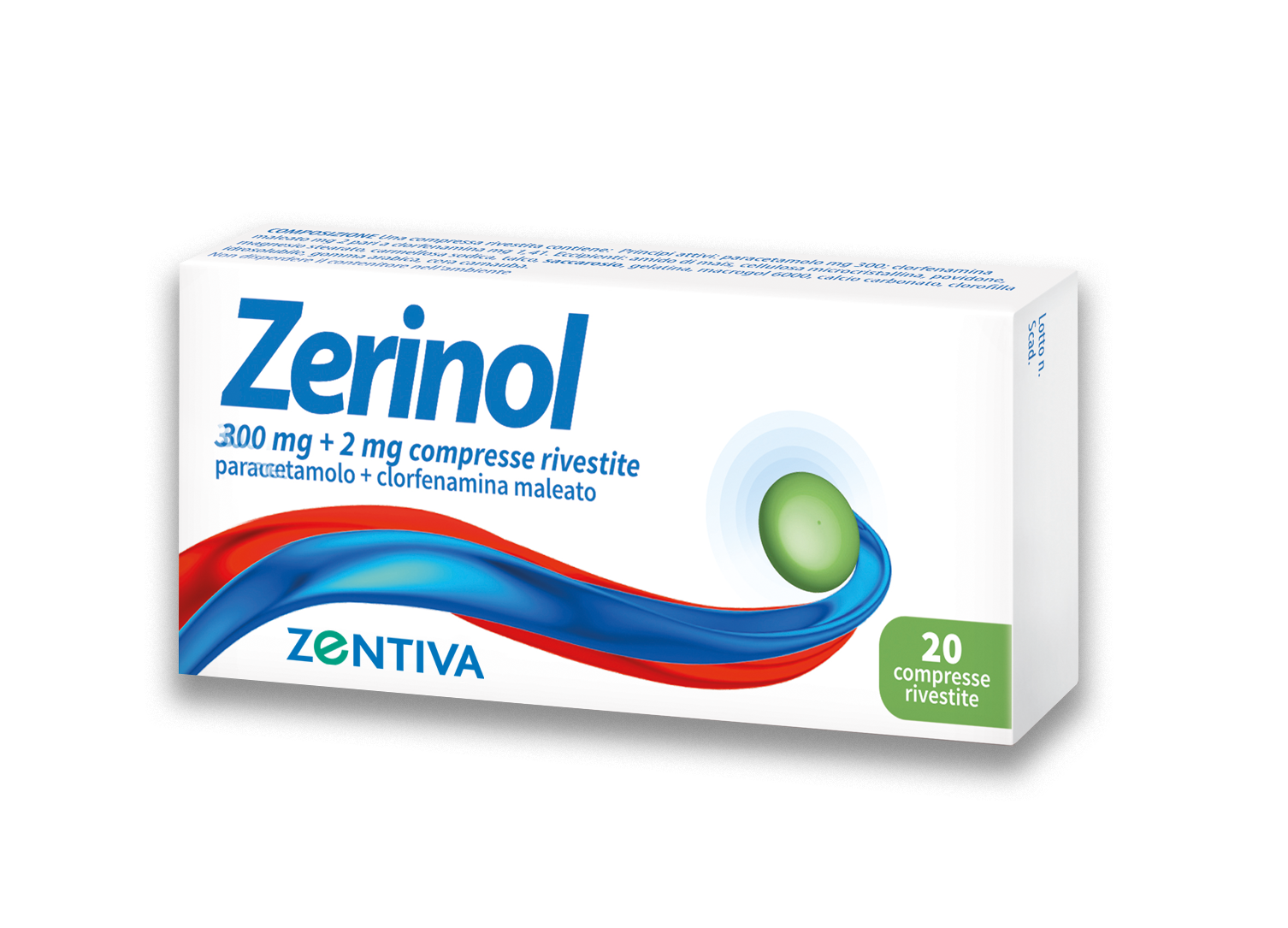 ZERINOL*20CPR RIV 300MG+2MG - Farmacia Mastrangelo 