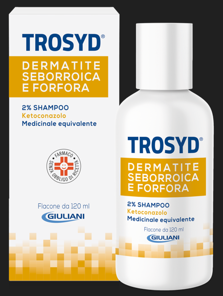TROSYD DERMATITE SEB*SH120ML2% - Farmacia Mastrangelo 