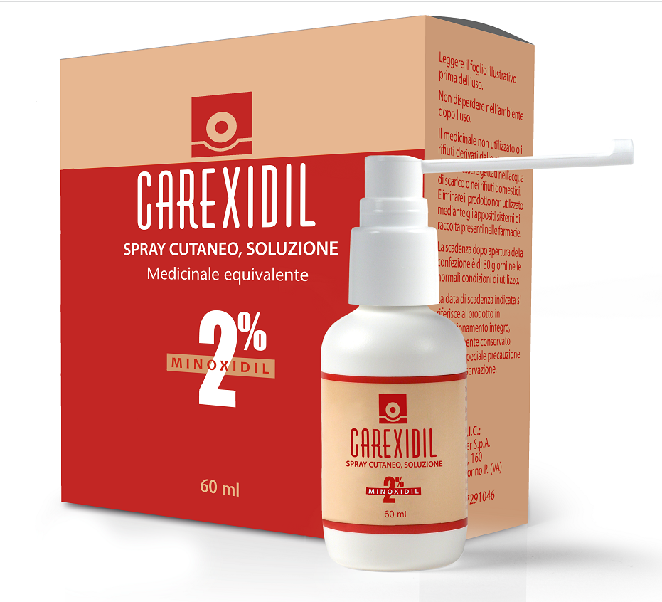 CAREXIDIL*SOLUZ CUT 60ML 2% - Farmacia Mastrangelo 