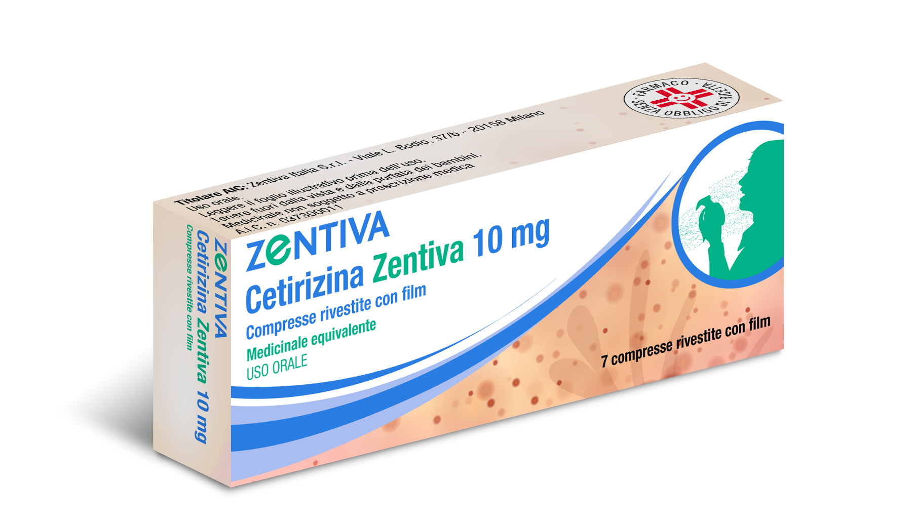 CETIRIZINA ZENT*7CPR RIV 10MG - Farmacia Mastrangelo 