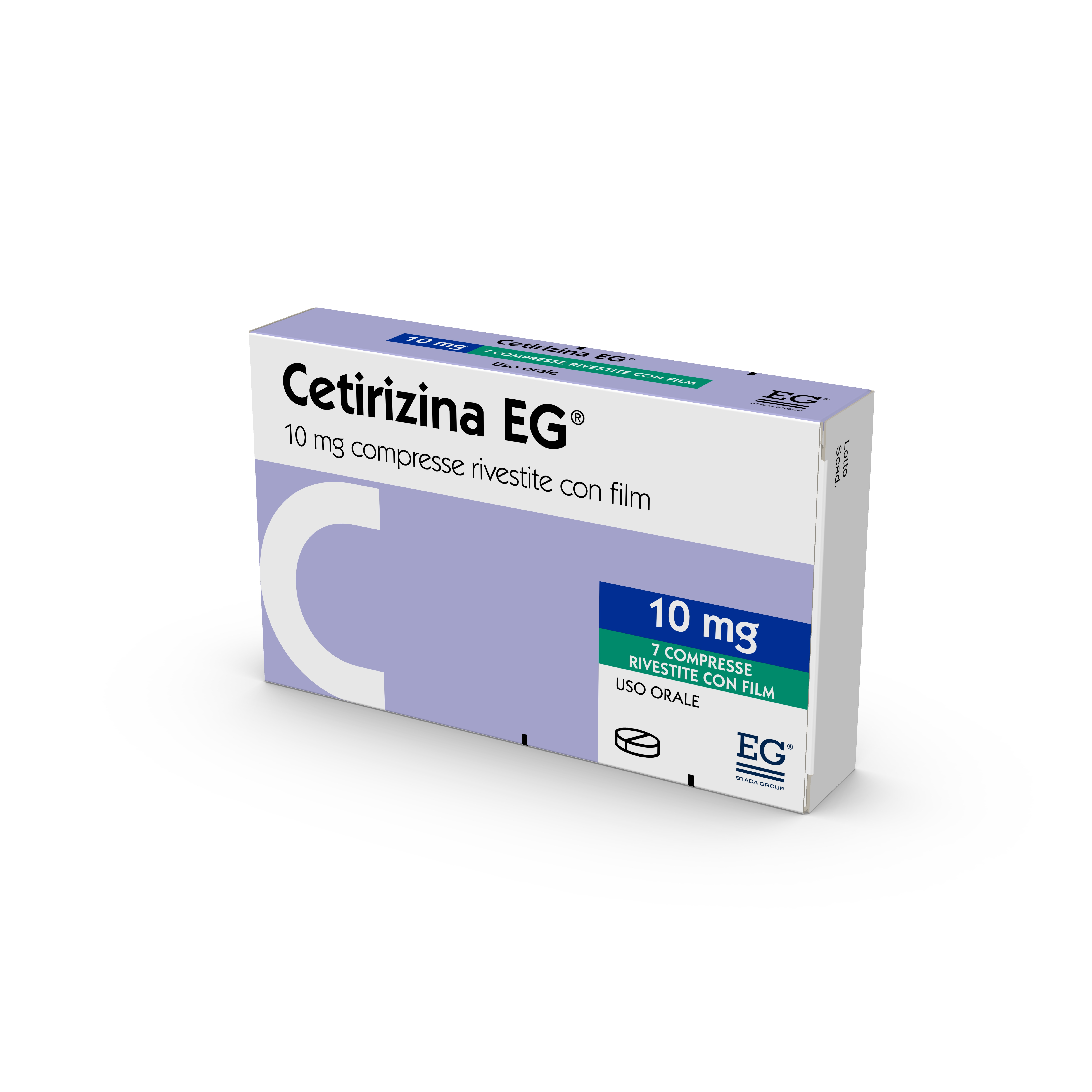 CETIRIZINA EG*7CPR RIV 10MG - Farmacia Mastrangelo 