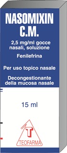 NASOMIXIN CM*GTT 15ML 2,5MG/ML - Farmacia Mastrangelo 