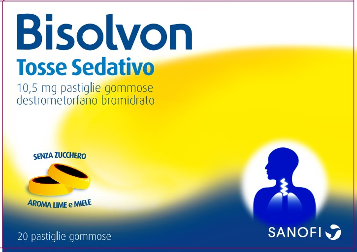 BISOLVON TOSSE SED*20PAST 10,5 - Farmacia Mastrangelo 