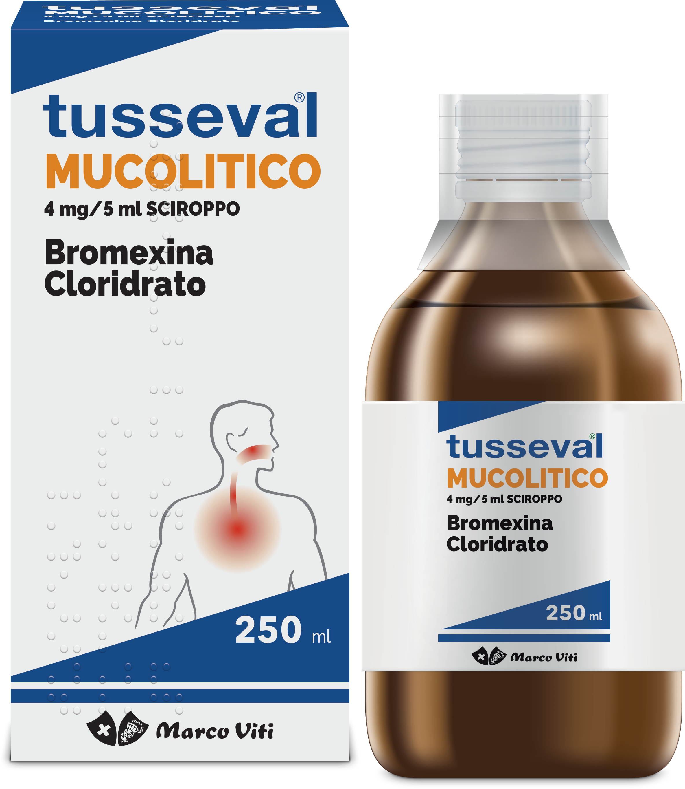 TUSSEVAL MUCOLITICO*SCIR 250ML - Farmacia Mastrangelo 