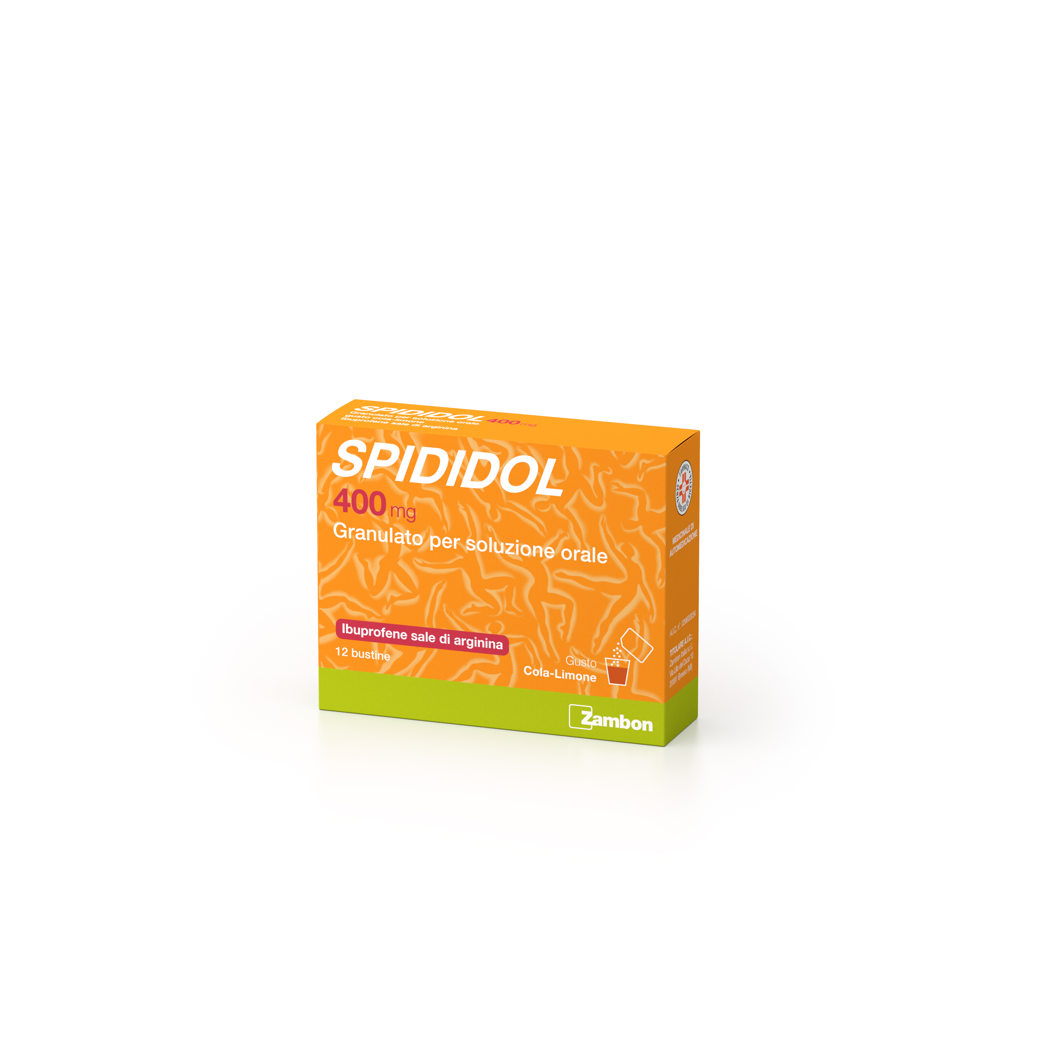 SPIDIDOL*OS GRAT 12BS 400MG CO - Farmacia Mastrangelo 