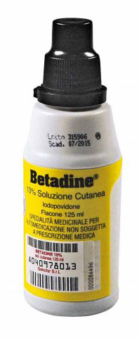 BETADINE*SOLUZ CUT 125ML 10% - Farmacia Mastrangelo 