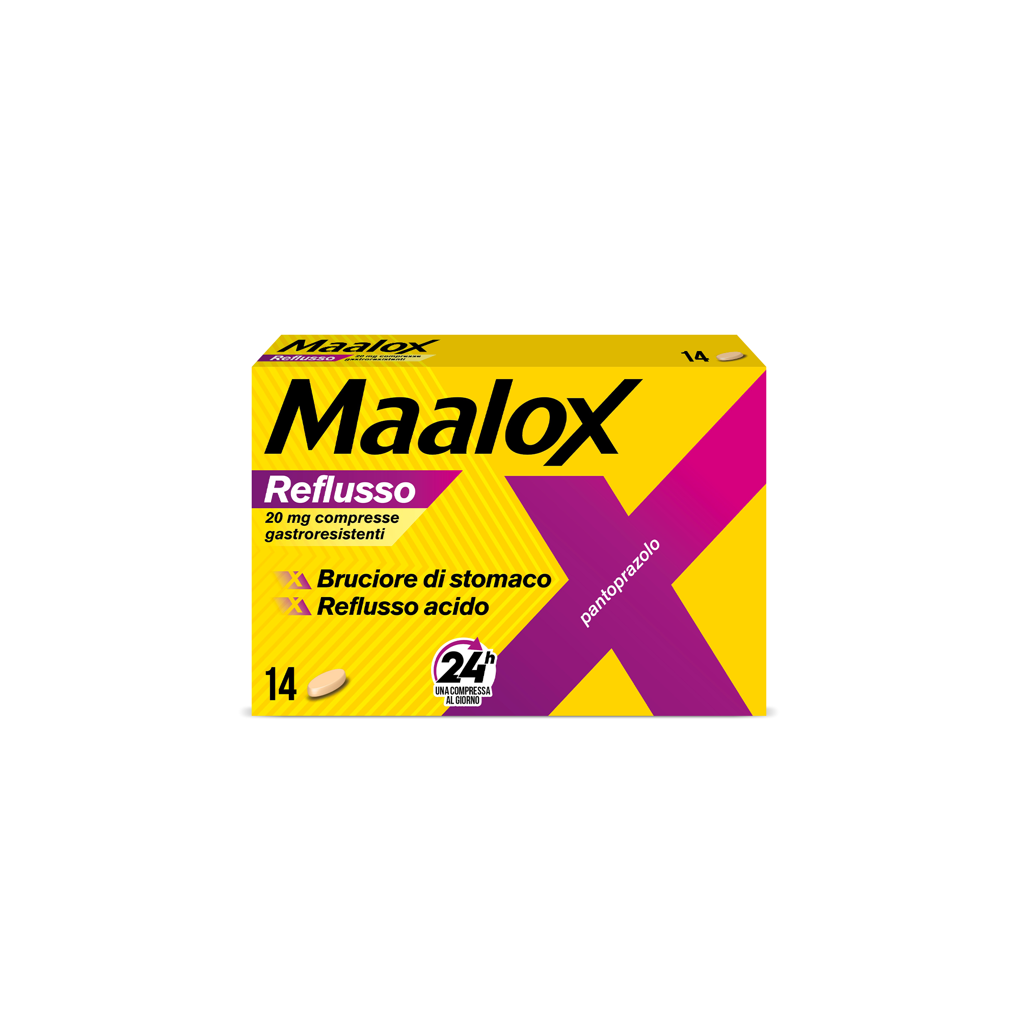 MAALOX REFLUSSO*14CPR 20MG - Farmacia Mastrangelo 