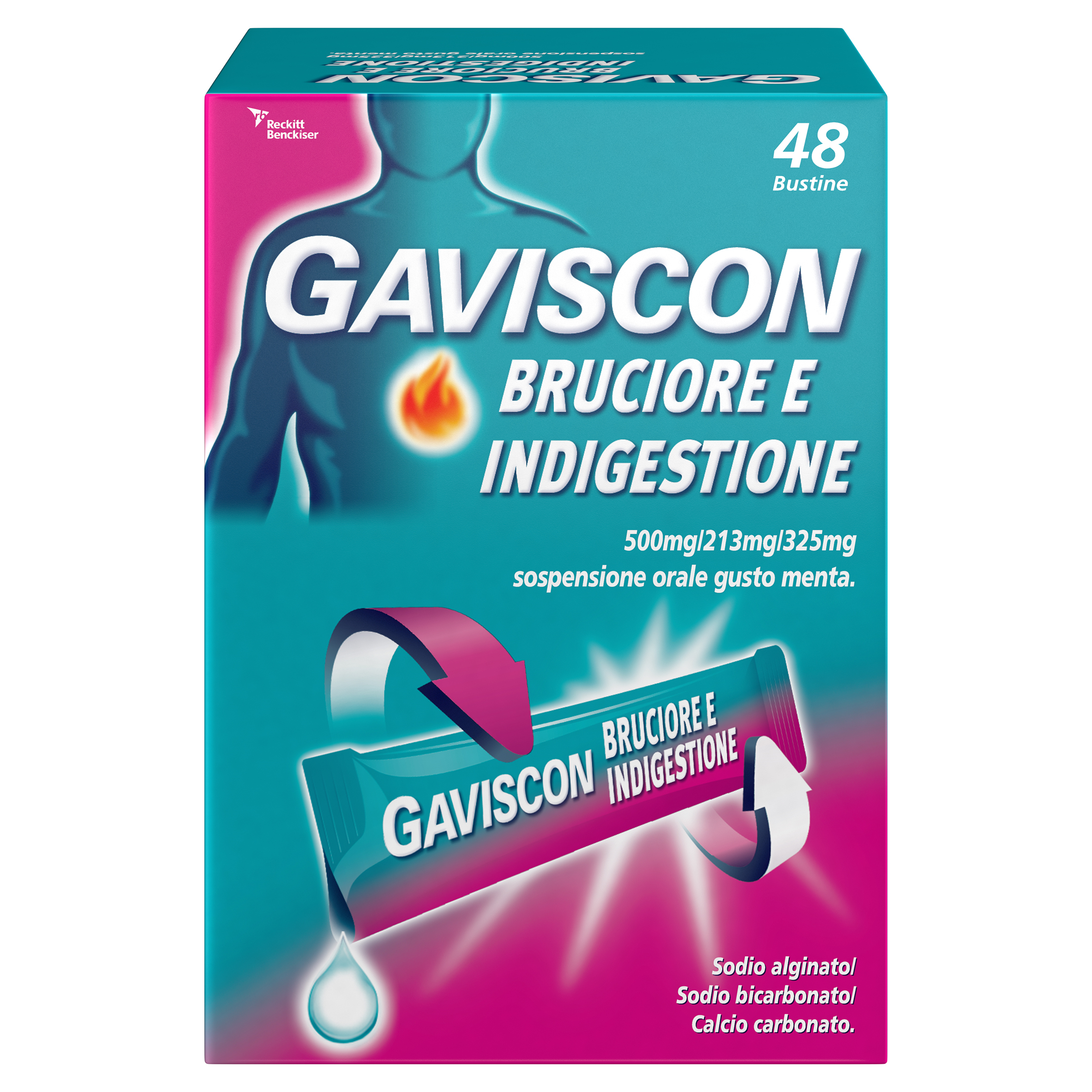 GAVISCON BRUCIORE E INDIG*48BS - Farmacia Mastrangelo 