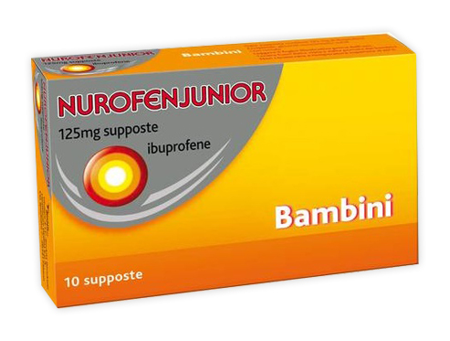 NUROFENJUNIOR*10SUPP 125MG - Farmacia Mastrangelo 