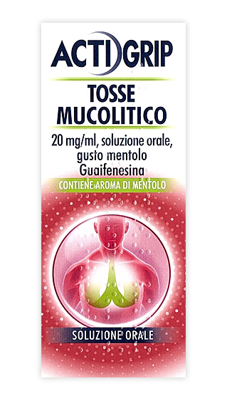ACTIGRIP TOSSE MUCOL*FL 150ML - Farmacia Mastrangelo 