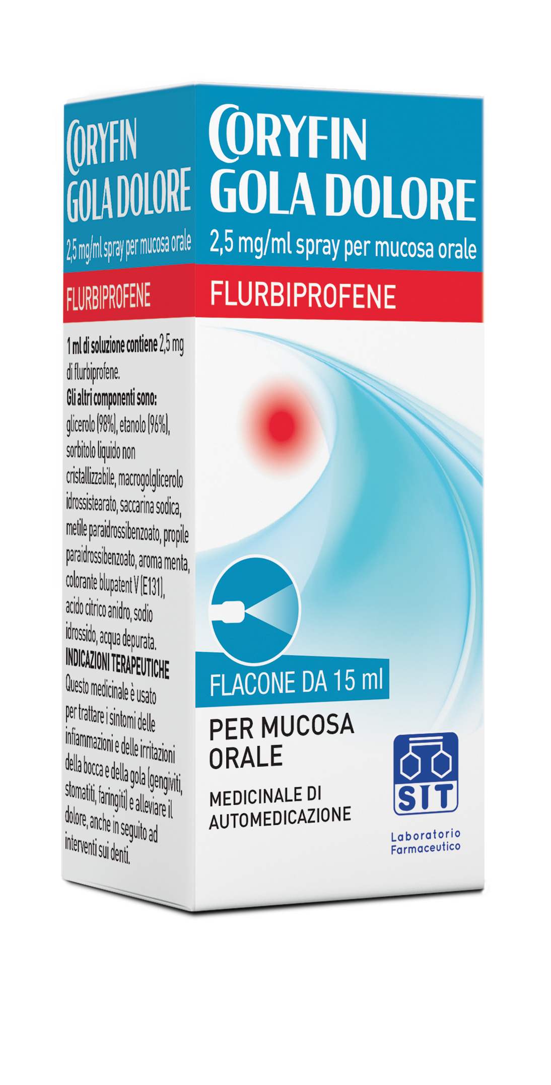 CORYFIN GOLA DOLORE*SPRAY 15ML - Farmacia Mastrangelo 